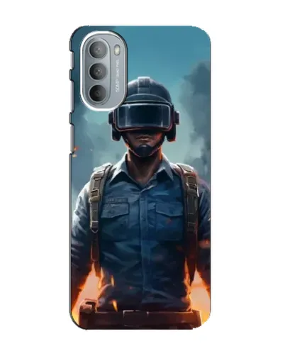 Чехол для Motorola MOTO G41 с картинкой «PUBG — реалистичный герой» Чехол для Motorola MOTO G41 с картинкой «PUBG — реалистичный герой»