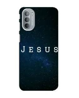 Чехол для Motorola MOTO G41 с картинкой «Звездное небо Jesus»