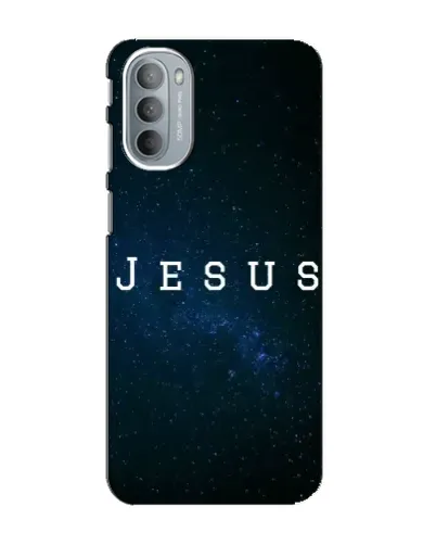Чехол для Motorola MOTO G41 с картинкой «Звездное небо Jesus» Чехол для Motorola MOTO G41 с картинкой «Звездное небо Jesus»