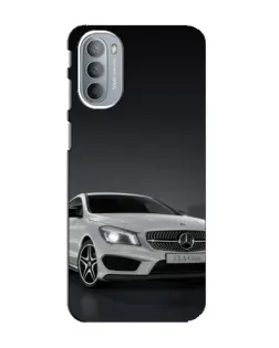 Чехол для Motorola MOTO G41 с картинкой «Mercedes AMG GT Silver»