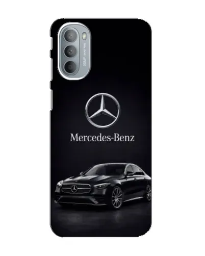 Чехол для Motorola MOTO G41 с картинкой «Mercedes — решетка радиатора»