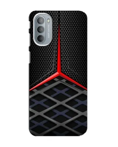 Чехол для Motorola MOTO G41 с картинкой «Mercedes Carbon Grid»