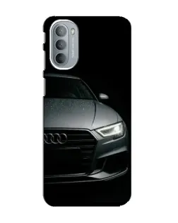 Чехол для Motorola MOTO G41 с картинкой «Audi — детализация кузова»