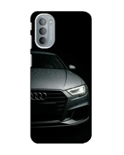 Чехол для Motorola MOTO G41 с картинкой «Audi — детализация кузова» Чехол для Motorola MOTO G41 с картинкой «Audi — детализация кузова»