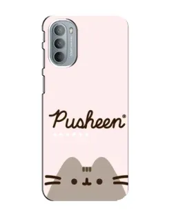 Чехол для Motorola MOTO G41 с картинкой «Pusheen логотип» Чехол для Motorola MOTO G41 с картинкой «Pusheen логотип»
