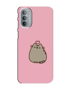 Чехол для Motorola MOTO G41 с картинкой «Pusheen сердце» Чехол для Motorola MOTO G41 с картинкой «Pusheen сердце»