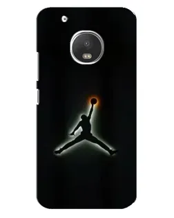 Чехол для Motorola MOTO G5 Plus с картинкой «Jordan Gradient Logo»