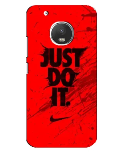 Чехол для Motorola MOTO G5 Plus с картинкой «Nike Just Do It»
