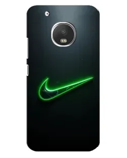 Чохол для Motorola MOTO G5 Plus з картинкою «Неоновий контур Nike» Чохол для Motorola MOTO G5 Plus з картинкою «Неоновий контур Nike»