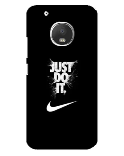 Чехол для Motorola MOTO G5 Plus с картинкой «Текстовый принт Nike» Чехол для Motorola MOTO G5 Plus с картинкой «Текстовый принт Nike»