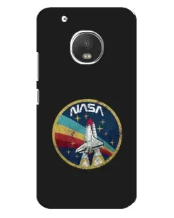 Чехол для Motorola MOTO G5 Plus с картинкой «NASA — эмблема миссии»