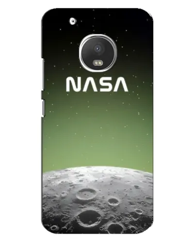Чехол для Motorola MOTO G5 Plus с картинкой «NASA — лунный градиент»