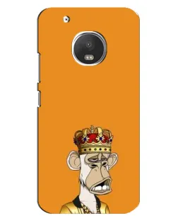 Чохол для Motorola MOTO G5 Plus з картинкою «Золота мавпа Bored Ape» Чохол для Motorola MOTO G5 Plus з картинкою «Золота мавпа Bored Ape»