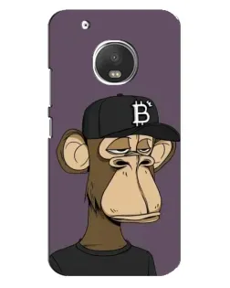 Чохол для Motorola MOTO G5 Plus з картинкою «Bored Ape в кепці» Чохол для Motorola MOTO G5 Plus з картинкою «Bored Ape в кепці»