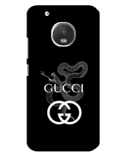 Чехол для Motorola MOTO G5 Plus с картинкой «Gucci — серебряная змея» Чехол для Motorola MOTO G5 Plus с картинкой «Gucci — серебряная змея»