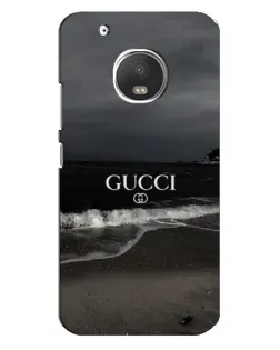 Чехол для Motorola MOTO G5 Plus с картинкой «Gucci — морской прибой» Чехол для Motorola MOTO G5 Plus с картинкой «Gucci — морской прибой»