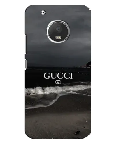 Чехол для Motorola MOTO G5 Plus с картинкой «Gucci — морской прибой»