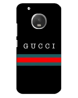 Чехол для Motorola MOTO G5 Plus с картинкой «Gucci — красный пояс» Чехол для Motorola MOTO G5 Plus с картинкой «Gucci — красный пояс»