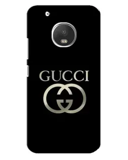 Чехол для Motorola MOTO G5 Plus с картинкой «Gucci — золото на черном» Чехол для Motorola MOTO G5 Plus с картинкой «Gucci — золото на черном»