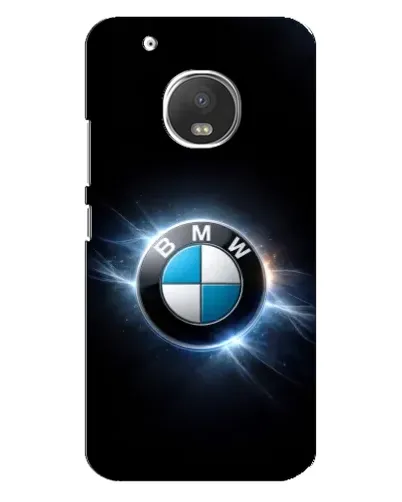 Чехол для Motorola MOTO G5 Plus с картинкой «BMW — неоновое сияние» Чехол для Motorola MOTO G5 Plus с картинкой «BMW — неоновое сияние»