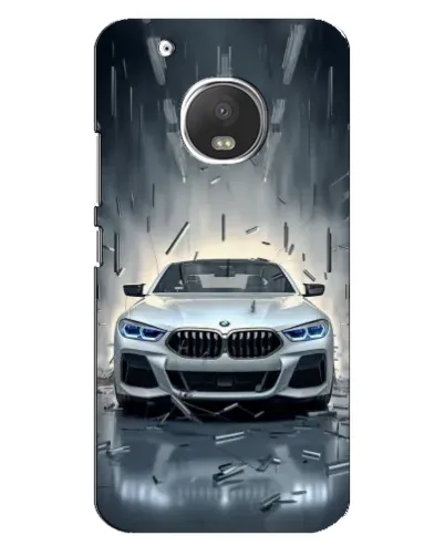 Чехол для Motorola MOTO G5 Plus с картинкой «BMW в свете фар» Чехол для Motorola MOTO G5 Plus с картинкой «BMW в свете фар»