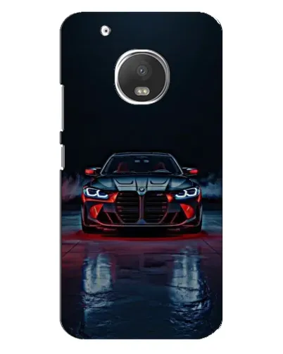 Чехол для Motorola MOTO G5 Plus с картинкой «BMW на мокрой дороге» Чехол для Motorola MOTO G5 Plus с картинкой «BMW на мокрой дороге»