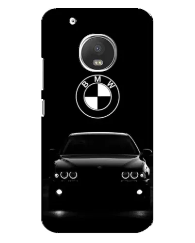 Чехол для Motorola MOTO G5 Plus с картинкой «BMW — взгляд из темноты» Чехол для Motorola MOTO G5 Plus с картинкой «BMW — взгляд из темноты»