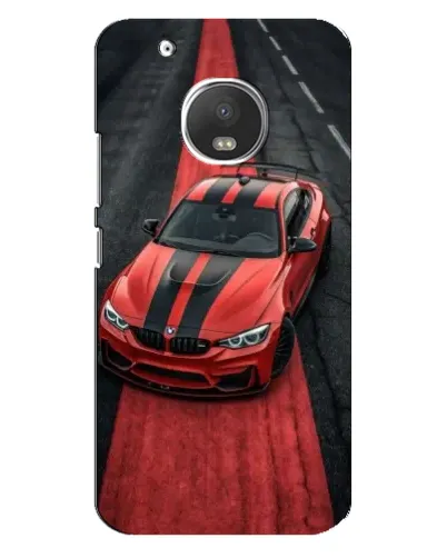 Чехол для Motorola MOTO G5 Plus с картинкой «BMW на красной дорожке» Чехол для Motorola MOTO G5 Plus с картинкой «BMW на красной дорожке»