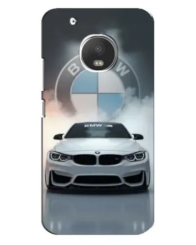Чехол для Motorola MOTO G5 Plus с картинкой «BMW в белом дыму» Чехол для Motorola MOTO G5 Plus с картинкой «BMW в белом дыму»
