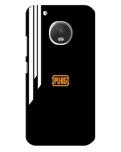 Чехол для Motorola MOTO G5 Plus с картинкой «PUBG — вертикальные линии»