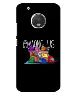 Чохол для Motorola MOTO G5 Plus з картинкою «Логотип Among Us» Чохол для Motorola MOTO G5 Plus з картинкою «Логотип Among Us»
