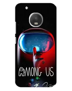 Чехол для Motorola MOTO G5 Plus с картинкой «Красный импостер — макро» Чехол для Motorola MOTO G5 Plus с картинкой «Красный импостер — макро»