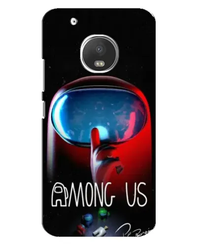 Чехол для Motorola MOTO G5 Plus с картинкой «Красный импостер — макро» Чехол для Motorola MOTO G5 Plus с картинкой «Красный импостер — макро»
