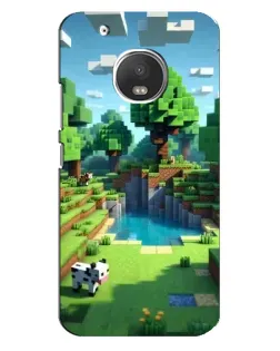 Чехол для Motorola MOTO G5 Plus с картинкой «Minecraft летний день» Чехол для Motorola MOTO G5 Plus с картинкой «Minecraft летний день»