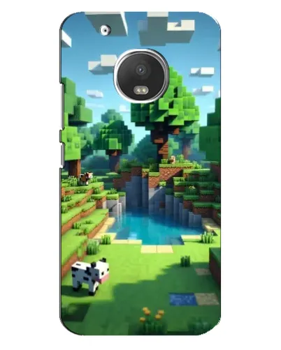Чехол для Motorola MOTO G5 Plus с картинкой «Minecraft летний день» Чехол для Motorola MOTO G5 Plus с картинкой «Minecraft летний день»