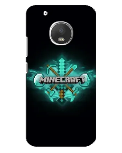 Чехол для Motorola MOTO G5 Plus с картинкой «Minecraft Diamond лого» Чехол для Motorola MOTO G5 Plus с картинкой «Minecraft Diamond лого»