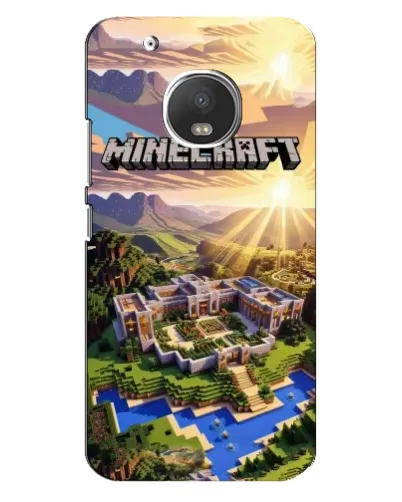 Чехол для Motorola MOTO G5 Plus с картинкой «Minecraft панорама» Чехол для Motorola MOTO G5 Plus с картинкой «Minecraft панорама»