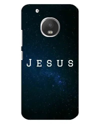 Чехол для Motorola MOTO G5 Plus с картинкой «Звездное небо Jesus»