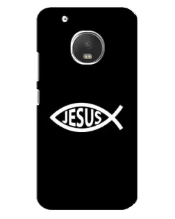 Чехол для Motorola MOTO G5 Plus с картинкой «Классический Jesus»