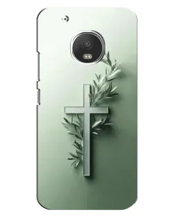 Чехол для Motorola MOTO G5 Plus с картинкой «Оливковая ветвь»