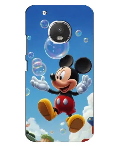 Чехол для Motorola MOTO G5 Plus с картинкой «Mickey и мыльные пузыри» Чехол для Motorola MOTO G5 Plus с картинкой «Mickey и мыльные пузыри»