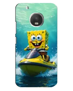 Чохол для Motorola MOTO G5 Plus з картинкою «Спанч Боб на гідроциклі» Чохол для Motorola MOTO G5 Plus з картинкою «Спанч Боб на гідроциклі»
