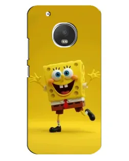 Чехол для Motorola MOTO G5 Plus с картинкой «Позитивный Губка Боб»