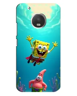 Чехол для Motorola MOTO G5 Plus с картинкой «Спанч Боб под водой» Чехол для Motorola MOTO G5 Plus с картинкой «Спанч Боб под водой»