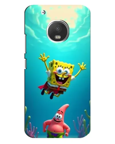 Чехол для Motorola MOTO G5 Plus с картинкой «Спанч Боб под водой» Чехол для Motorola MOTO G5 Plus с картинкой «Спанч Боб под водой»