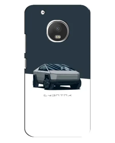 Чехол для Motorola MOTO G5 Plus с картинкой «Серебристый Cybertruck Tesla» Чехол для Motorola MOTO G5 Plus с картинкой «Серебристый Cybertruck Tesla»