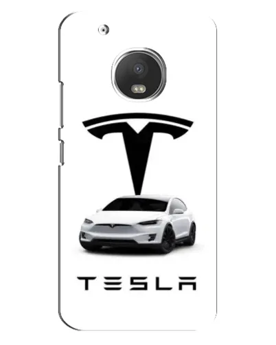 Чехол для Motorola MOTO G5 Plus с картинкой «Tesla White Style» Чехол для Motorola MOTO G5 Plus с картинкой «Tesla White Style»