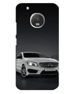 Чехол для Motorola MOTO G5 Plus с картинкой «Mercedes AMG GT Silver»