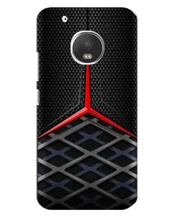 Чехол для Motorola MOTO G5 Plus с картинкой «Mercedes Carbon Grid»