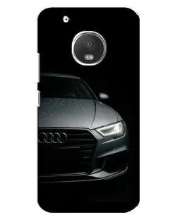 Чехол для Motorola MOTO G5 Plus с картинкой «Audi — детализация кузова»